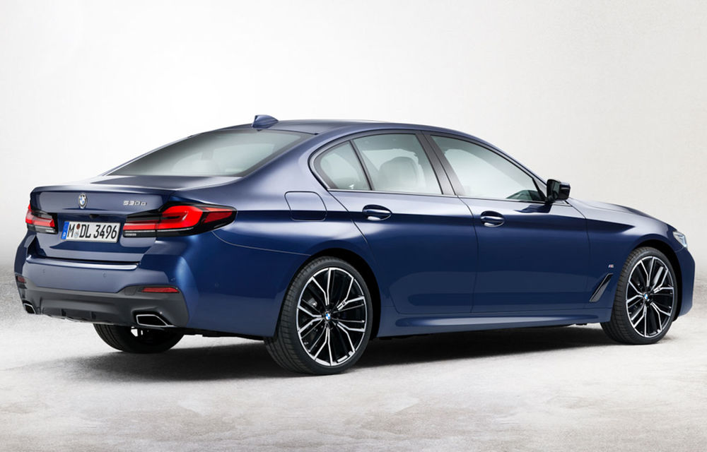 Acesta este BMW Seria 5 facelift: primele imagini cu sedanul de clasă mare au apărut pe internet înaintea lansării oficiale - Poza 2