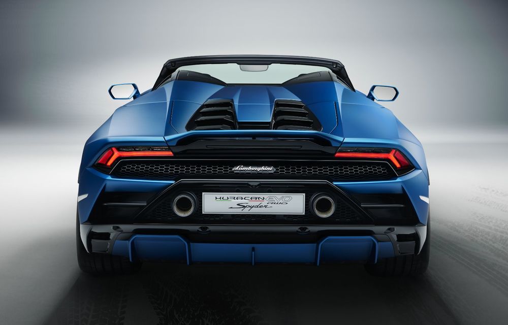 Lamborghini a prezentat noua versiune Huracan Evo Spyder ...