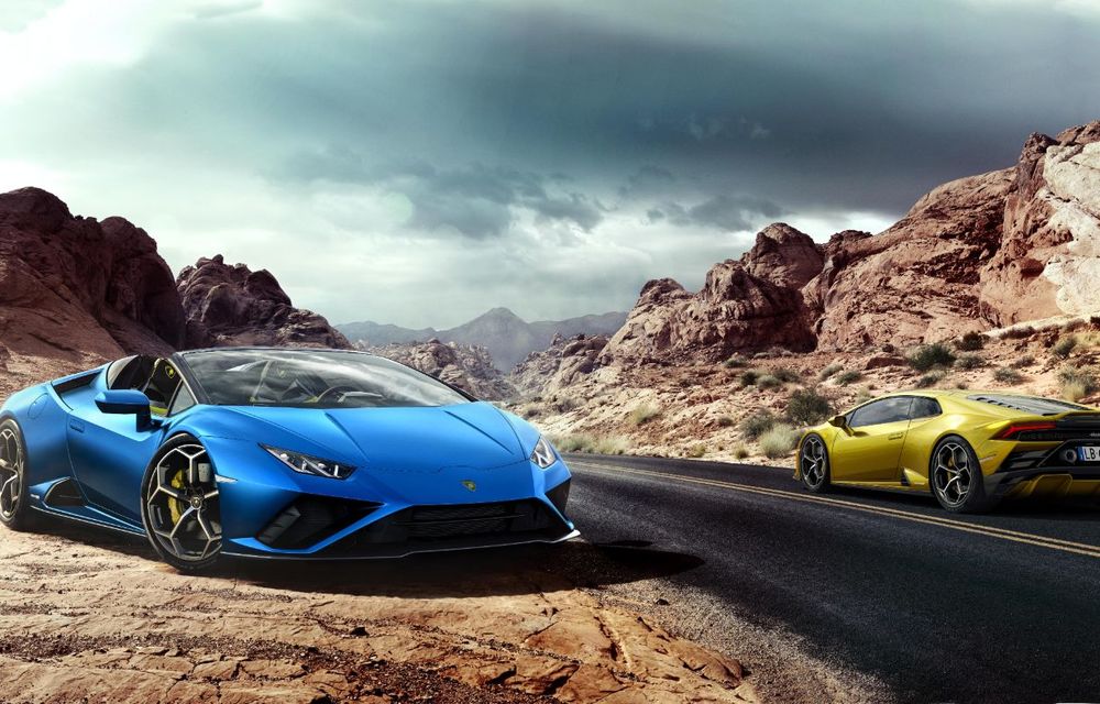 Lamborghini a prezentat noua versiune Huracan Evo Spyder RWD: 610 CP și 0-100 km/h în 3.5 secunde pentru supercar-ul cu roți motrice spate - Poza 12