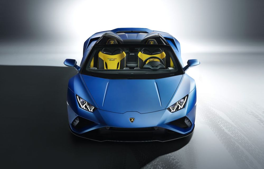 Lamborghini a prezentat noua versiune Huracan Evo Spyder RWD: 610 CP și 0-100 km/h în 3.5 secunde pentru supercar-ul cu roți motrice spate - Poza 5