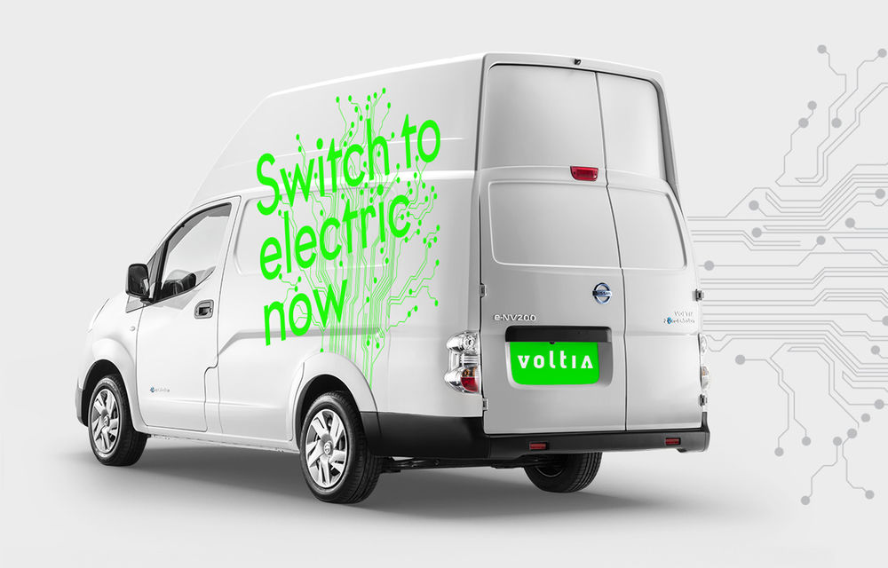 Utilitara electrică Nissan e-NV200 primește o versiune recarosată de Voltia: capacitate aproape dublă de încărcare și disponibilitate în România din 2021 - Poza 1