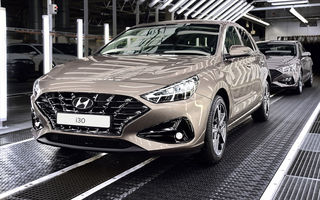 Hyundai pregătește startul producției lui i30 facelift: modelul de clasă compactă va fi asamblat în Cehia, începând cu 25 mai