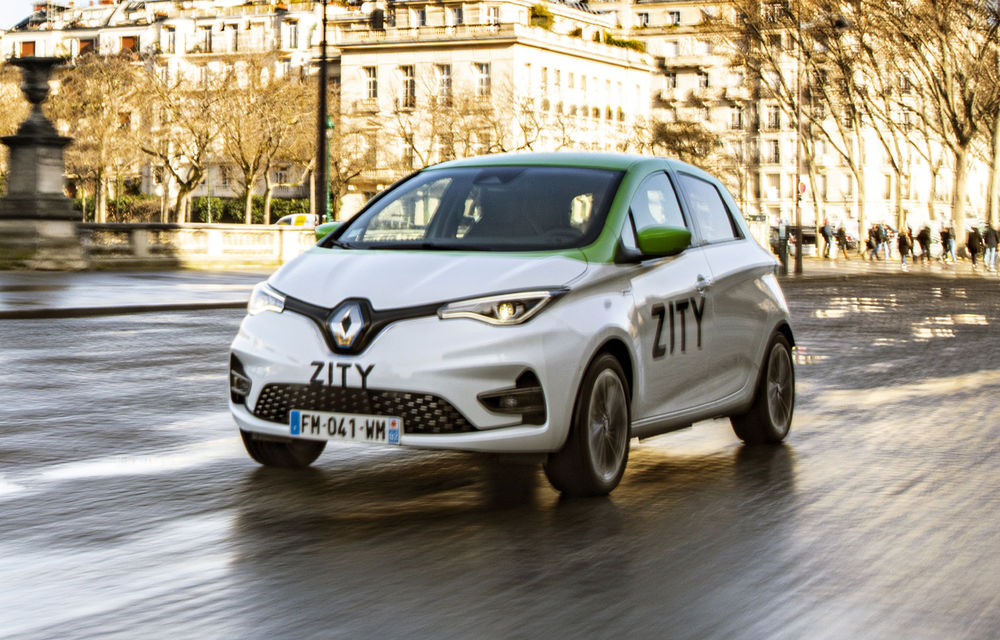 Renault lansează serviciul de car-sharing Zity la Paris: 500 de unități Zoe, prețuri de la 35 de euro pe zi - Poza 2