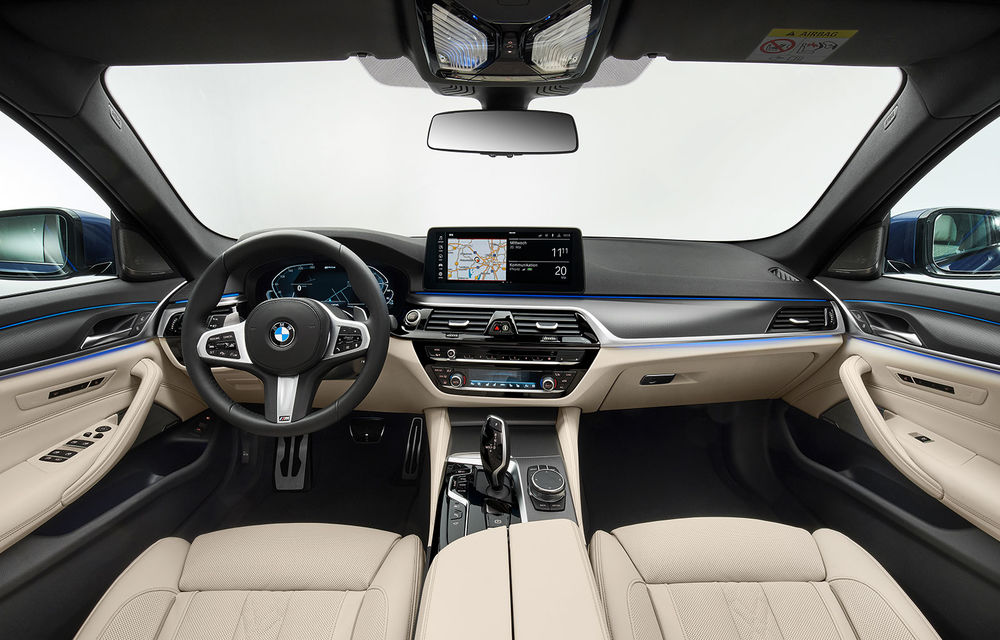 BMW Seria 5 facelift: modificări exterioare minore, îmbunătățiri pentru interior și două versiuni plug-in hybrid - Poza 40