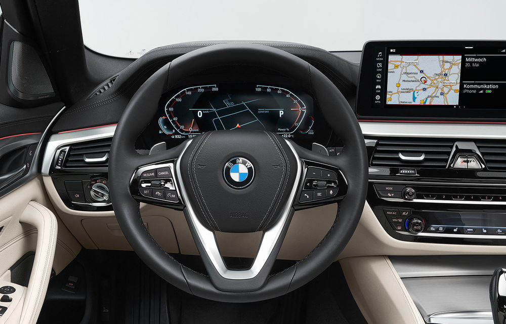 BMW Seria 5 facelift: modificări exterioare minore, îmbunătățiri pentru interior și două versiuni plug-in hybrid - Poza 103