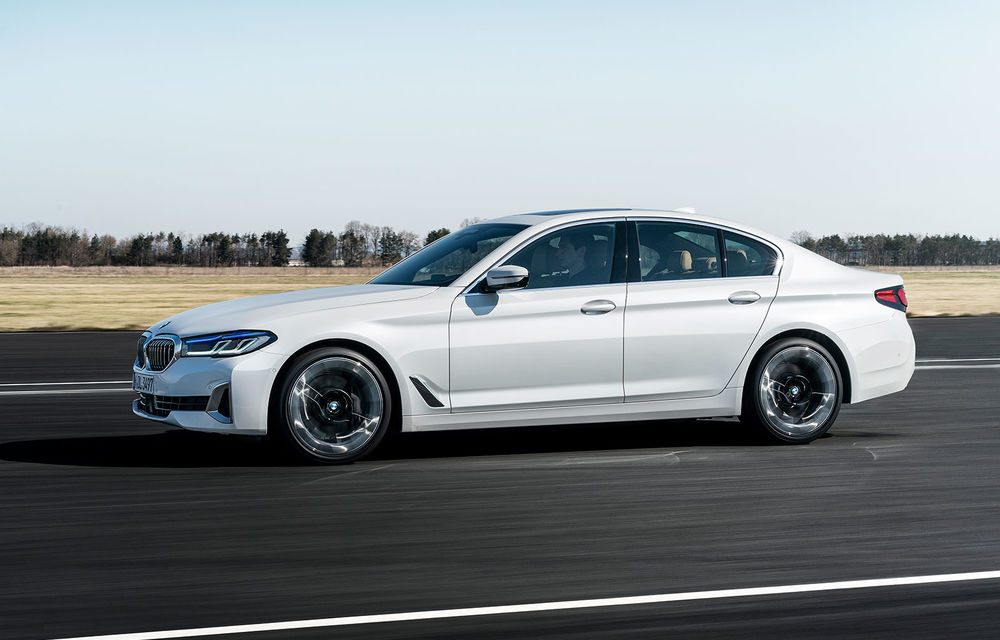 BMW Seria 5 facelift: modificări exterioare minore, îmbunătățiri pentru interior și două versiuni plug-in hybrid - Poza 51