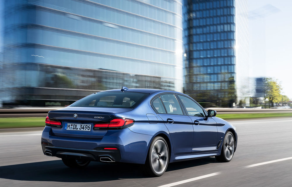 BMW Seria 5 facelift: modificări exterioare minore, îmbunătățiri pentru interior și două versiuni plug-in hybrid - Poza 5