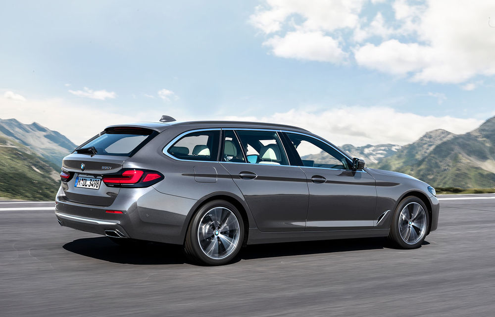 BMW Seria 5 facelift: modificări exterioare minore, îmbunătățiri pentru interior și două versiuni plug-in hybrid - Poza 76