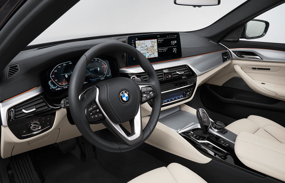 BMW Seria 5 facelift: modificări exterioare minore, îmbunătățiri pentru interior și două versiuni plug-in hybrid - Poza 105