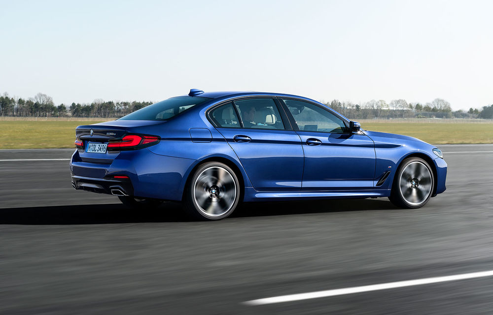 BMW Seria 5 facelift: modificări exterioare minore, îmbunătățiri pentru interior și două versiuni plug-in hybrid - Poza 20