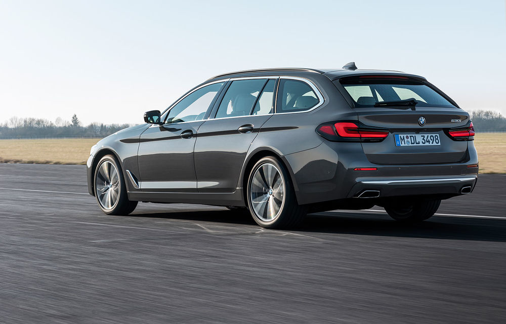 BMW Seria 5 facelift: modificări exterioare minore, îmbunătățiri pentru interior și două versiuni plug-in hybrid - Poza 82