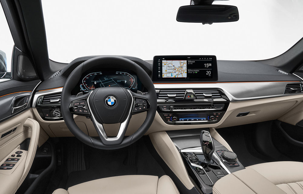 BMW Seria 5 facelift: modificări exterioare minore, îmbunătățiri pentru interior și două versiuni plug-in hybrid - Poza 104
