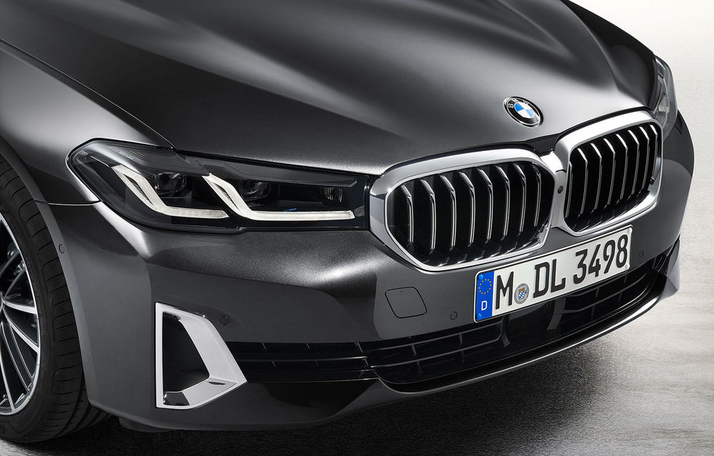 BMW Seria 5 facelift: modificări exterioare minore, îmbunătățiri pentru interior și două versiuni plug-in hybrid - Poza 100