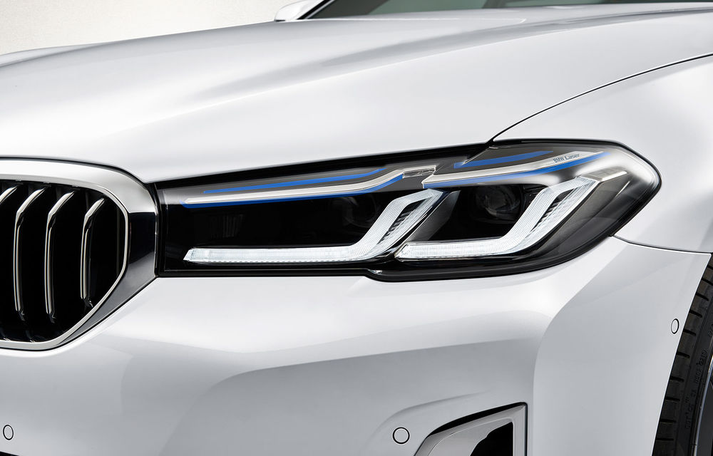 BMW Seria 5 facelift: modificări exterioare minore, îmbunătățiri pentru interior și două versiuni plug-in hybrid - Poza 60
