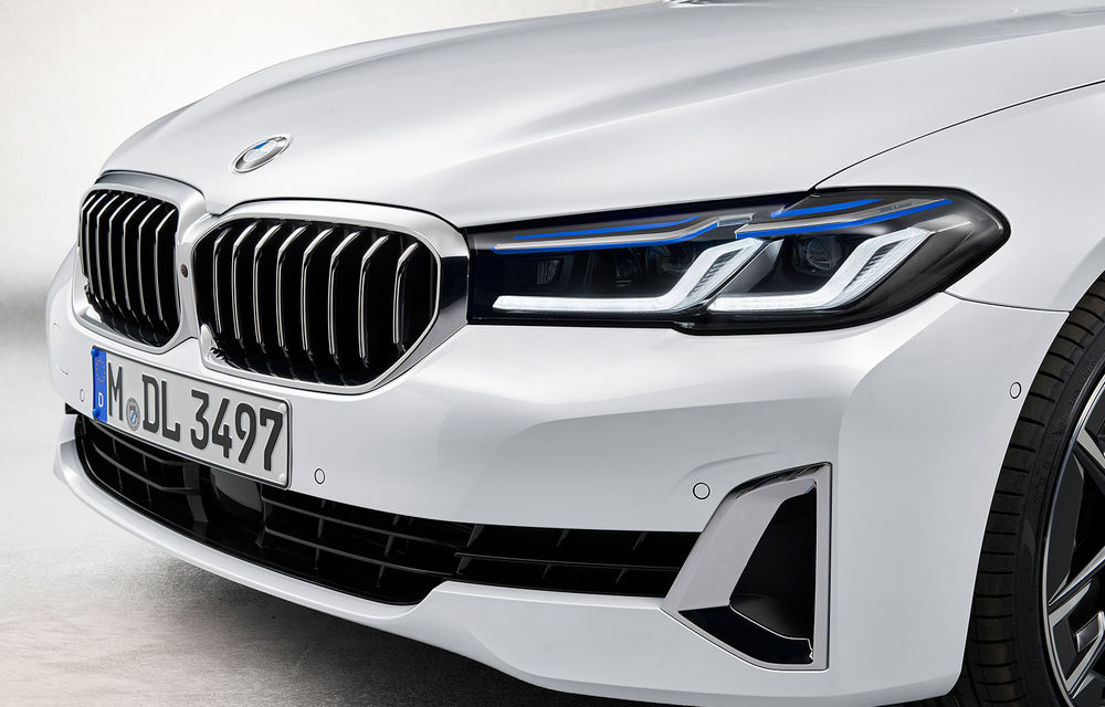 BMW Seria 5 facelift: modificări exterioare minore, îmbunătățiri pentru interior și două versiuni plug-in hybrid - Poza 59
