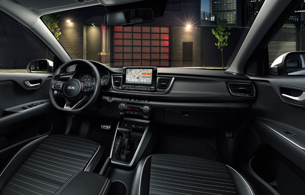 Kia Rio facelift, primele imagini și informații: subcompacta primește motorizări mild-hybrid și sistem de infotainment de 8 inch - Poza 10