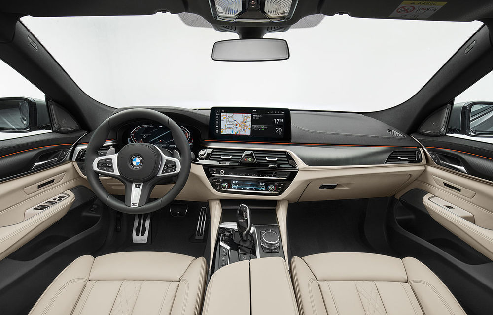 BMW a prezentat Seria 6 Gran Turismo facelift: îmbunătățiri estetice, tehnologii noi și motorizări cu sistem mild-hybrid la 48V - Poza 27
