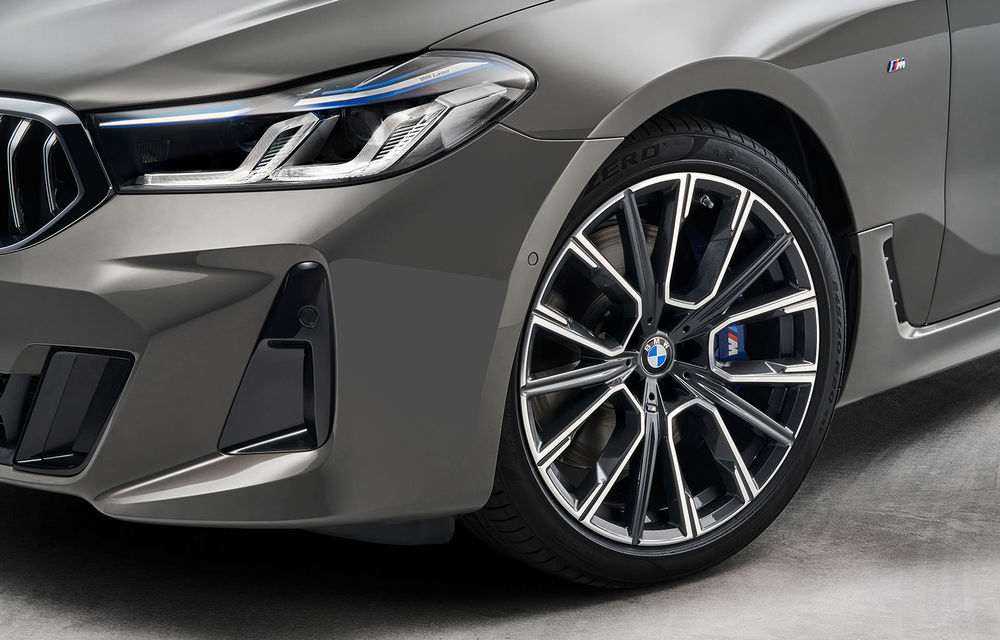 BMW a prezentat Seria 6 Gran Turismo facelift: îmbunătățiri estetice, tehnologii noi și motorizări cu sistem mild-hybrid la 48V - Poza 14