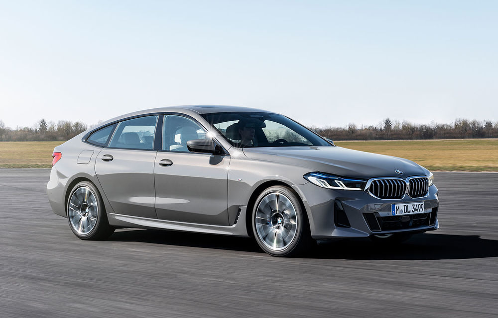 BMW a prezentat Seria 6 Gran Turismo facelift: îmbunătățiri estetice, tehnologii noi și motorizări cu sistem mild-hybrid la 48V - Poza 1
