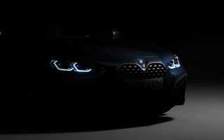 Primul teaser cu viitoarea generație BMW Seria 4: coupe-ul va fi lansat în 2 iunie