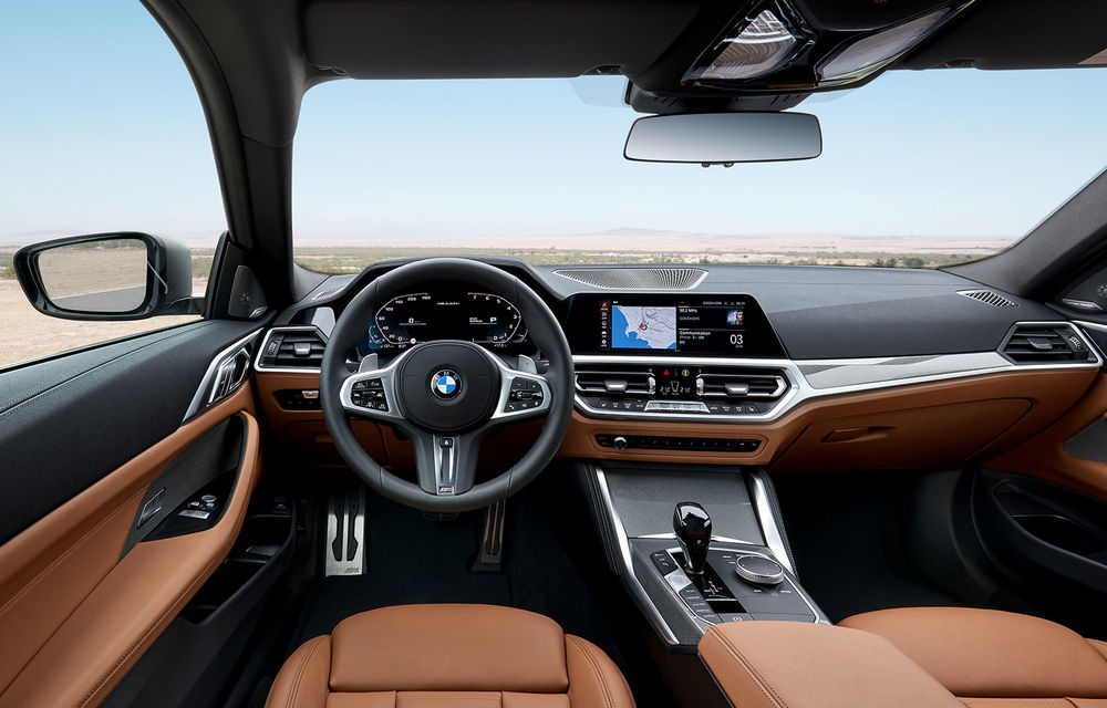 Noua generație BMW Seria 4 Coupe: design nou, tehnologii moderne și motorizări mild-hybrid cu puteri de până la 374 CP - Poza 84