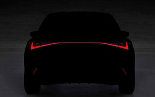 Primul teaser cu noua generație Lexus IS: sedanul premium va fi prezentat în 9 iunie
