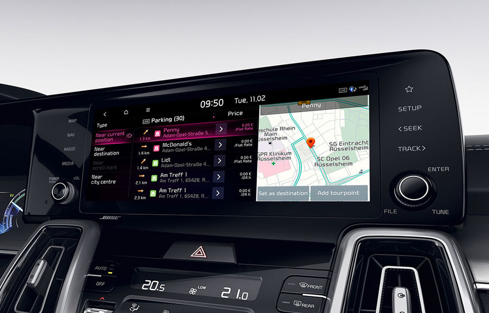 Kia introduce funcții noi pentru sistemul de infotainment UVO Connect: estimări mai precise pentru navigație și transferul setărilor pe altă mașină - Poza 1
