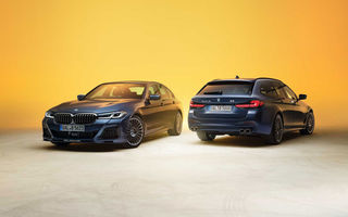 Versiuni îmbunătățite pentru Alpina B5 și D5 S: modelele oferă până la 621 CP și au la bază actualul BMW Seria 5 facelift