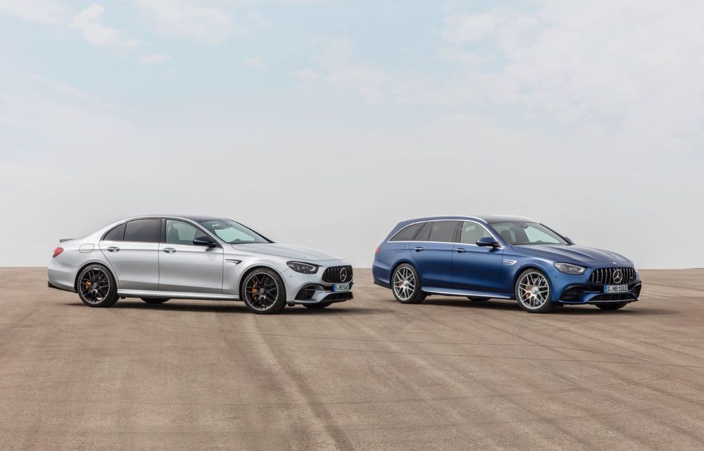 Mercedes a prezentat AMG E63 sedan și AMG E63 T-Modell facelift: noutăți estetice, sistem de infotainment MBUX și suspensie modificată - Poza 5