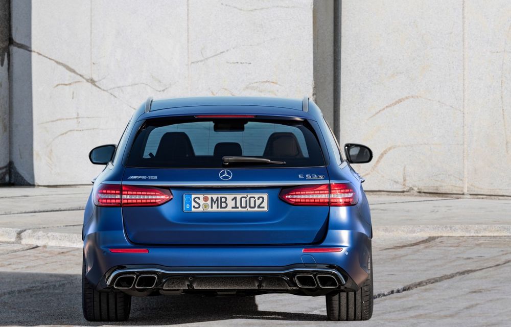 Mercedes a prezentat AMG E63 sedan și AMG E63 T-Modell facelift: noutăți estetice, sistem de infotainment MBUX și suspensie modificată - Poza 42