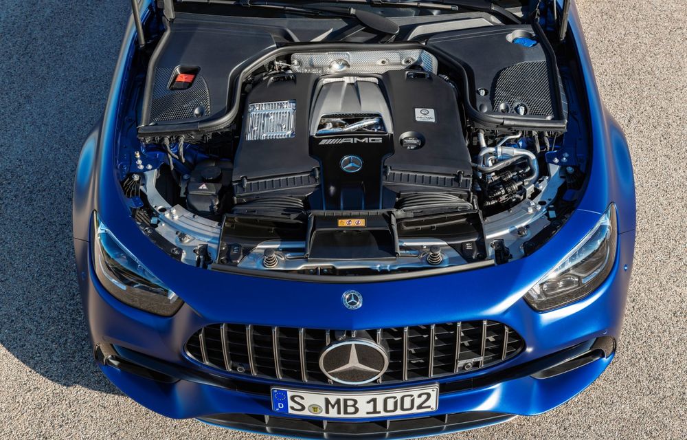 Mercedes a prezentat AMG E63 sedan și AMG E63 T-Modell facelift: noutăți estetice, sistem de infotainment MBUX și suspensie modificată - Poza 46