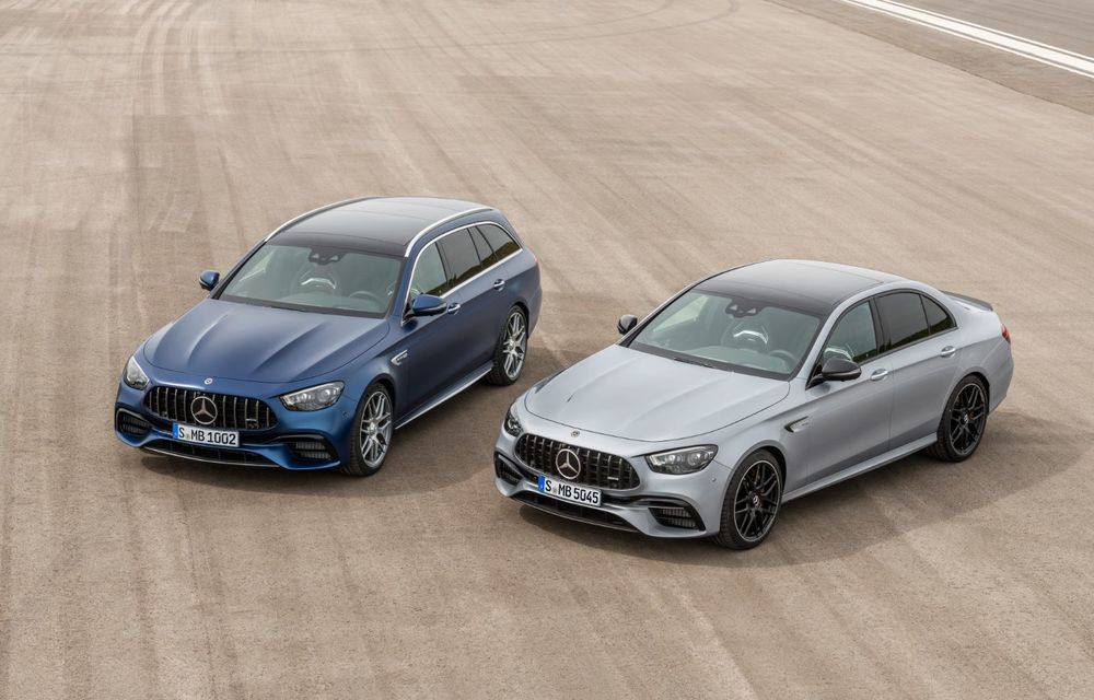 Mercedes a prezentat AMG E63 sedan și AMG E63 T-Modell facelift: noutăți estetice, sistem de infotainment MBUX și suspensie modificată - Poza 4