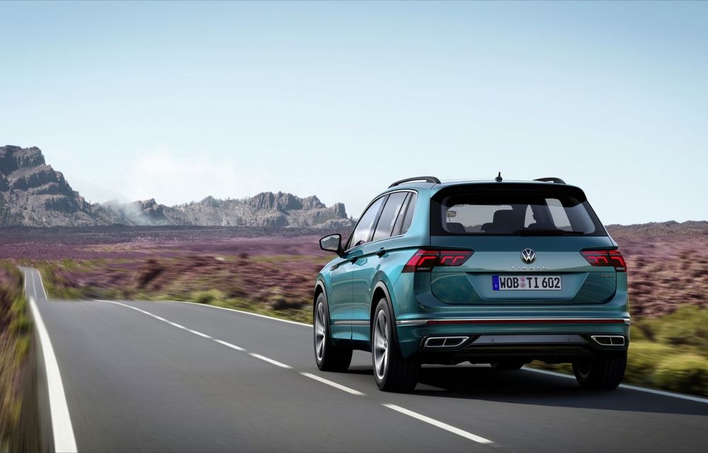 Volkswagen a prezentat Tiguan facelift: SUV-ul compact are versiune plug-in hybrid cu autonomie de până la 50 de kilometri și variantă de performanță cu 320 CP - Poza 12