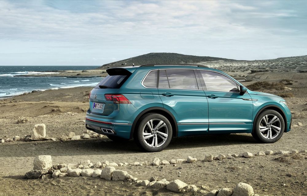 Volkswagen a prezentat Tiguan facelift: SUV-ul compact are versiune plug-in hybrid cu autonomie de până la 50 de kilometri și variantă de performanță cu 320 CP - Poza 11