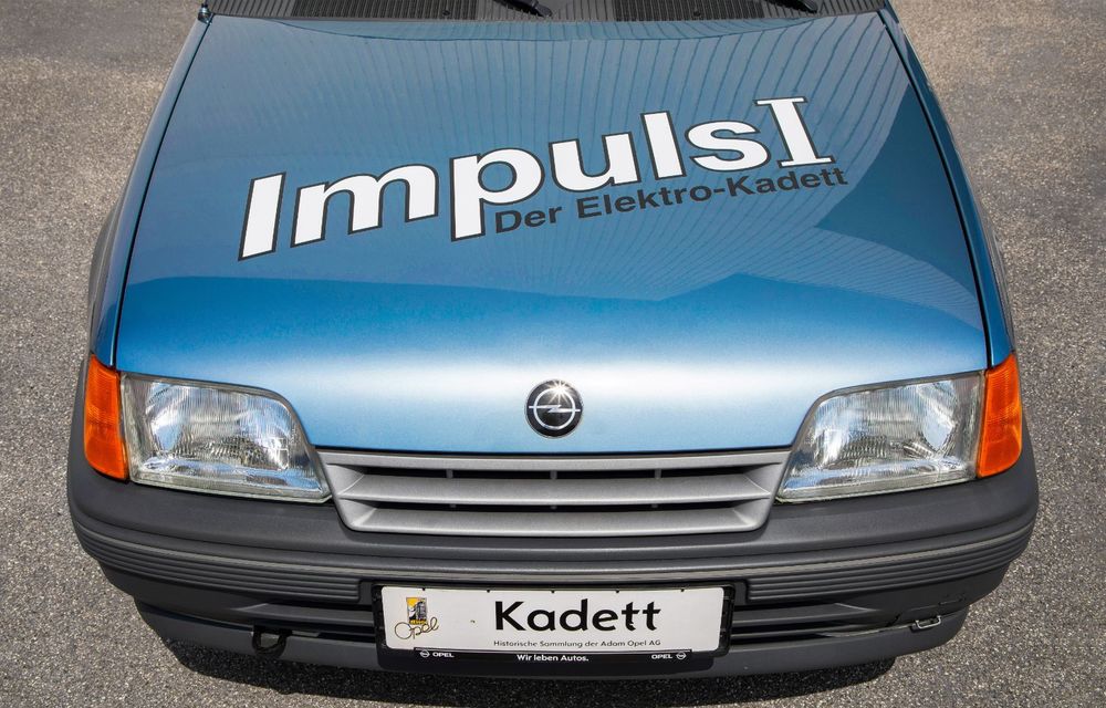 Strămoșul lui Opel Corsa-e: nemții aniversează 30 de ani de la debutul vehiculului experimental Kadett Impuls I - Poza 5