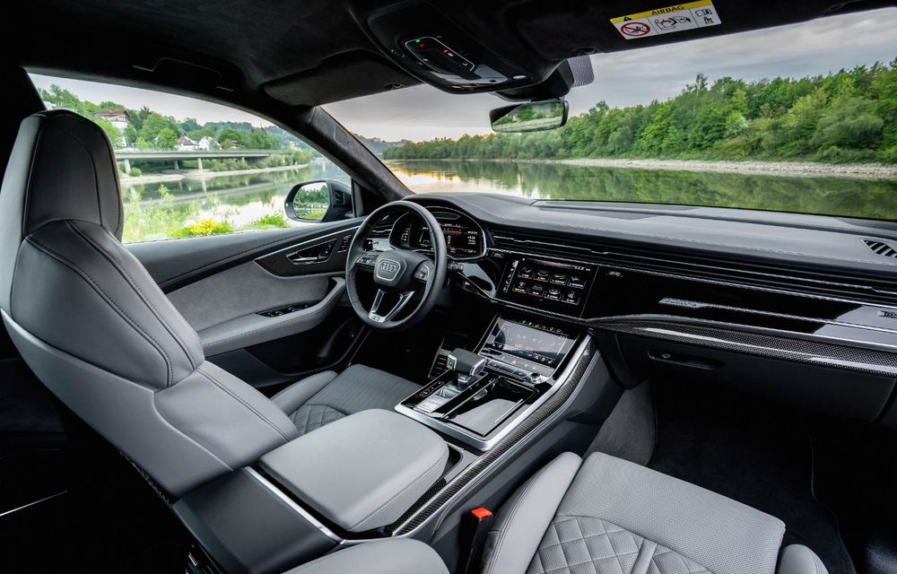 Audi introduce un motor V8 pe benzină pentru SUV-urile SQ7 și SQ8: 507 cai putere și 4.1 secunde pentru 0-100 km/h - Poza 36