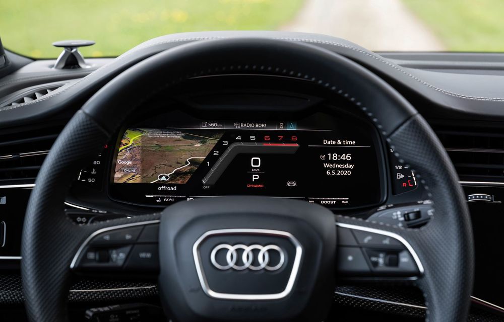 Audi introduce un motor V8 pe benzină pentru SUV-urile SQ7 și SQ8: 507 cai putere și 4.1 secunde pentru 0-100 km/h - Poza 25