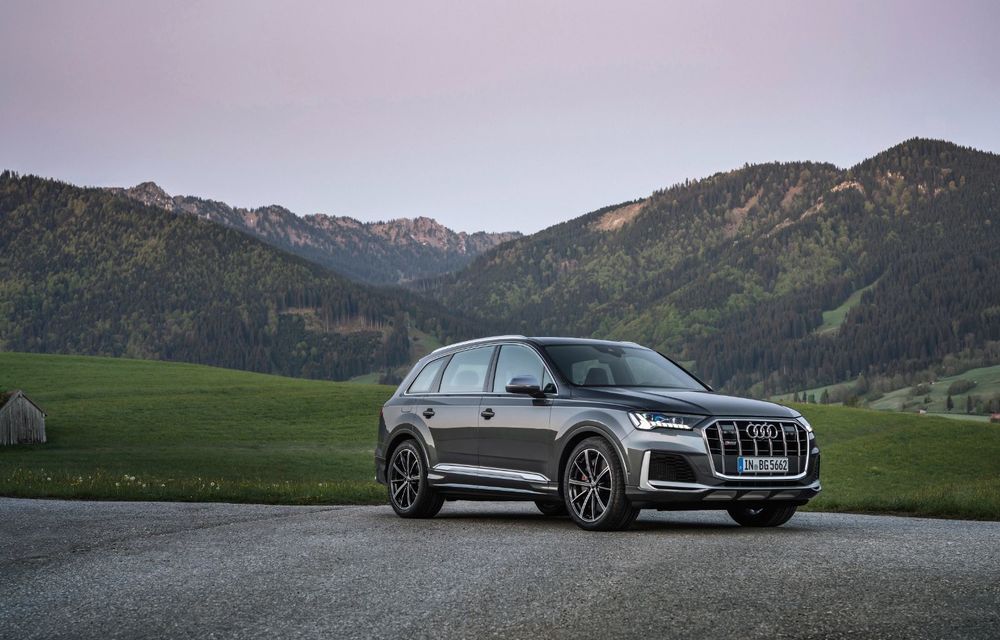 Audi introduce un motor V8 pe benzină pentru SUV-urile SQ7 și SQ8: 507 cai putere și 4.1 secunde pentru 0-100 km/h - Poza 10