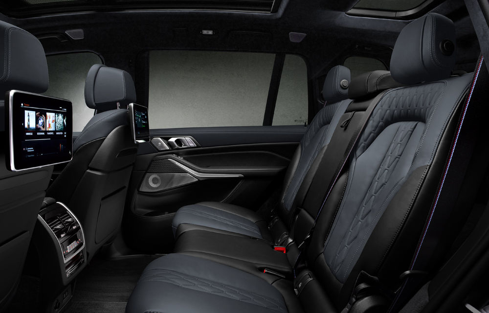 Ediție limitată Dark Shadow Edition pentru BMW X7: SUV-ul primește vopsea specială și alte echipamente BMW Individual - Poza 9