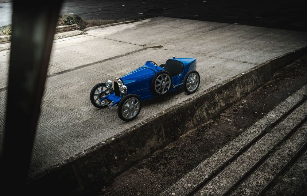 Bugatti a început producția lui Baby II: modelul electric de mici dimensiuni dezvoltă până la 13 cai putere și are o autonomie de peste 50 de kilometri - Poza 3