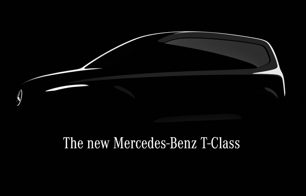 Mercedes-Benz va lansa în 2022 noul model Clasa T: utilitară de persoane pentru oraș derivată din Renault Kangoo - Poza 1