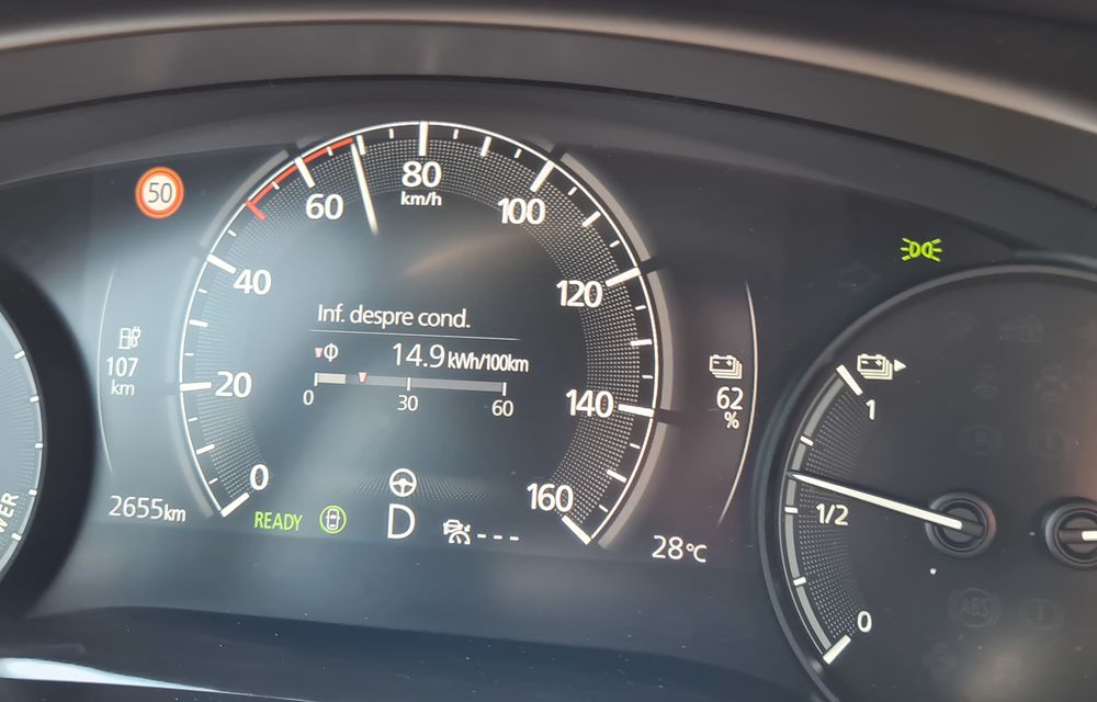 Întâlnire cu MX-30, prima electrică Mazda: autonomia de 200 de kilometri - între probleme de imagine, cifre oficiale și realități - Poza 84