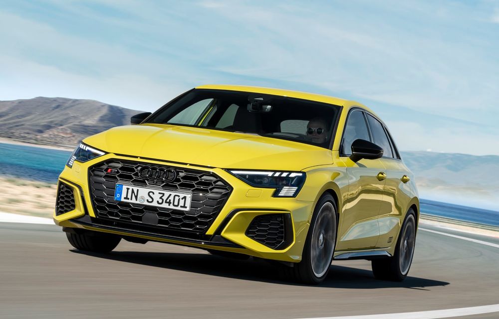 Audi a prezentat noile S3 Sportback și S3 Sedan: motor de 2.0 litri cu 310 CP și 400 Nm - Poza 35