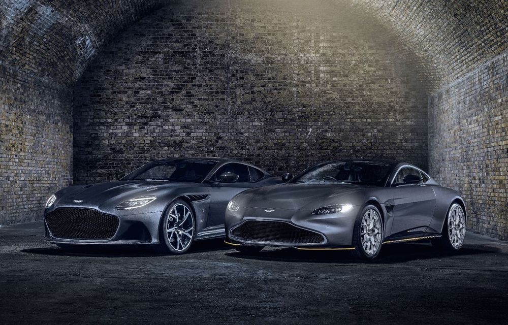 Mașinile lui James Bond: Aston Martin a lansat ediția specială “007” pentru Vantage și DBS Superleggera - Poza 1