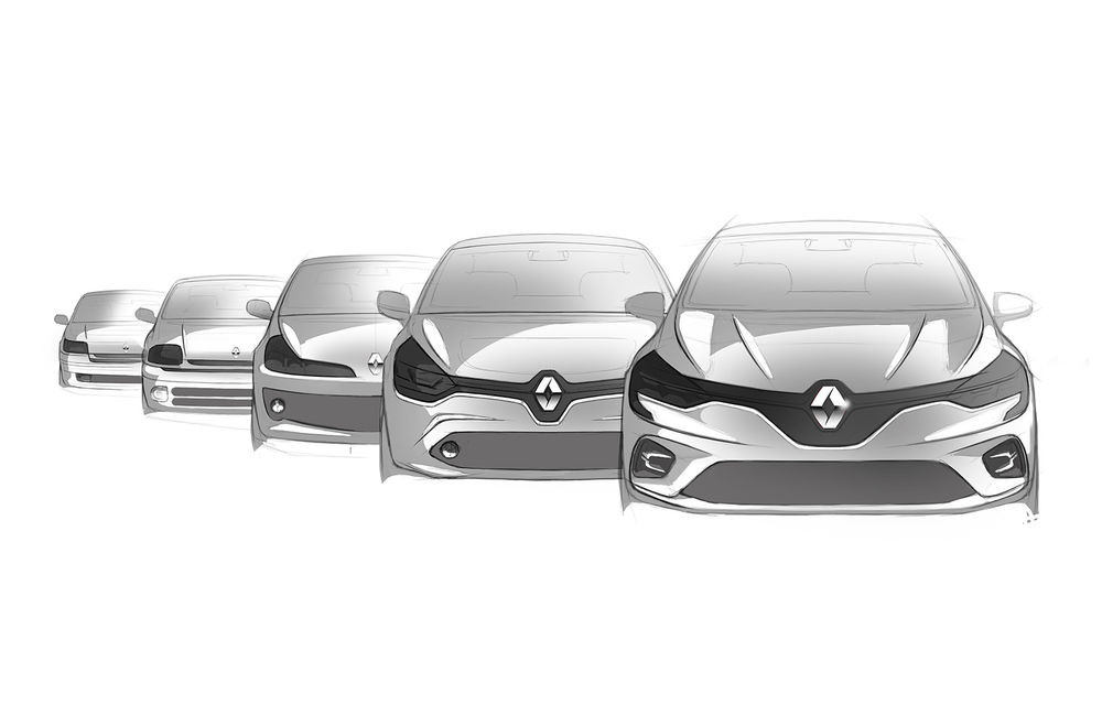 Renault Clio aniversează 30 de ani de la debut: modelul de clasă mică a fost produs în peste 15 milioane de unități - Poza 1