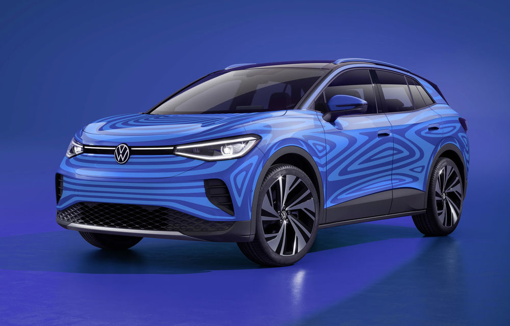 Primele imagini cu interiorul lui Volkswagen ID.4: SUV-ul electric va fi prezentat în luna septembrie - Poza 6