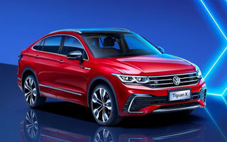 Volkswagen a prezentat noul Tiguan X: versiunea coupe a SUV-ului compact este disponibilă doar în China