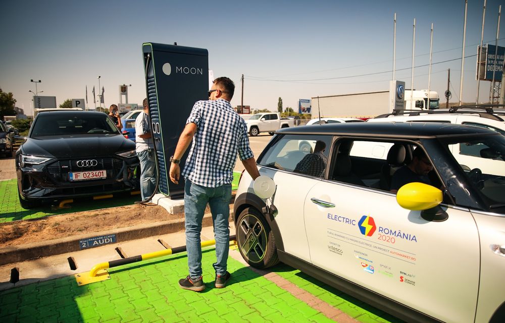 #ElectricRomânia 2020, ziua 5: Din Transilvania în Banat în cea mai lungă zi la volanul celor opt mașini electrice - Poza 47
