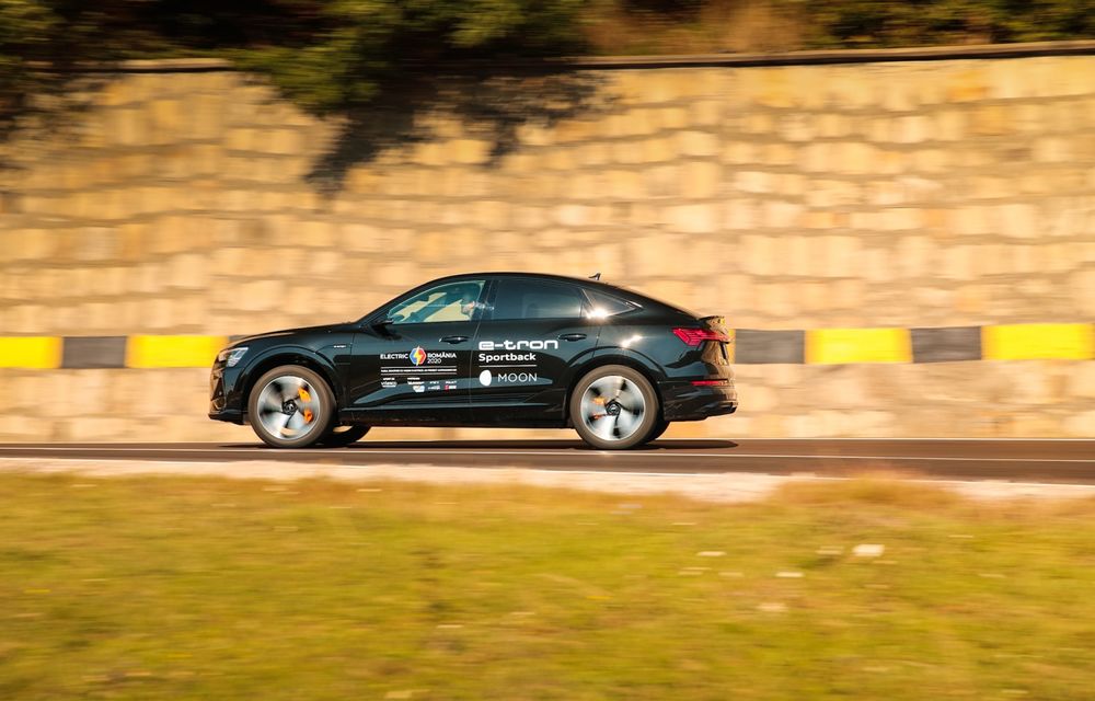 RAPORT FINAL: Audi e-tron Sportback în #ElectricRomânia 2020: încărcare, consum, autonomie reală - Poza 14