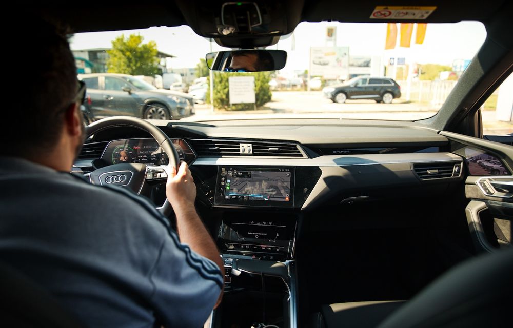 RAPORT FINAL: Audi e-tron Sportback în #ElectricRomânia 2020: încărcare, consum, autonomie reală - Poza 20